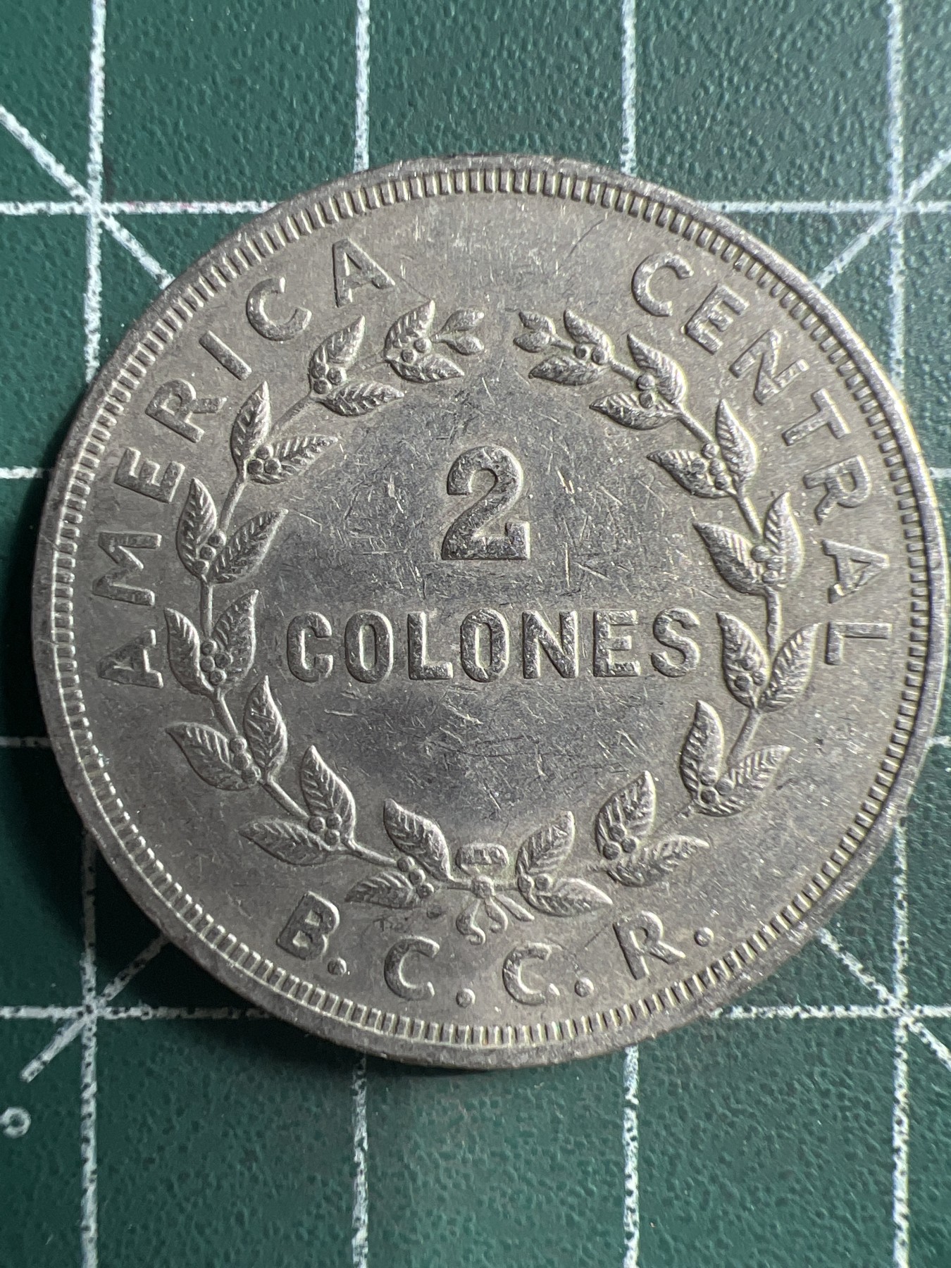 第562期 硬币专场 （无押金，捡漏，全场50包邮，偏远地区除外，接收代拍业务） 哥斯达黎加2克朗 1972年