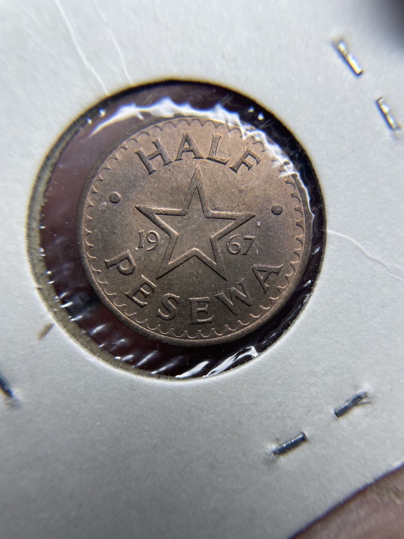 2024年集古藏今外币拍卖第三期-第4场—（总第24拍） 1967年加纳半比塞瓦