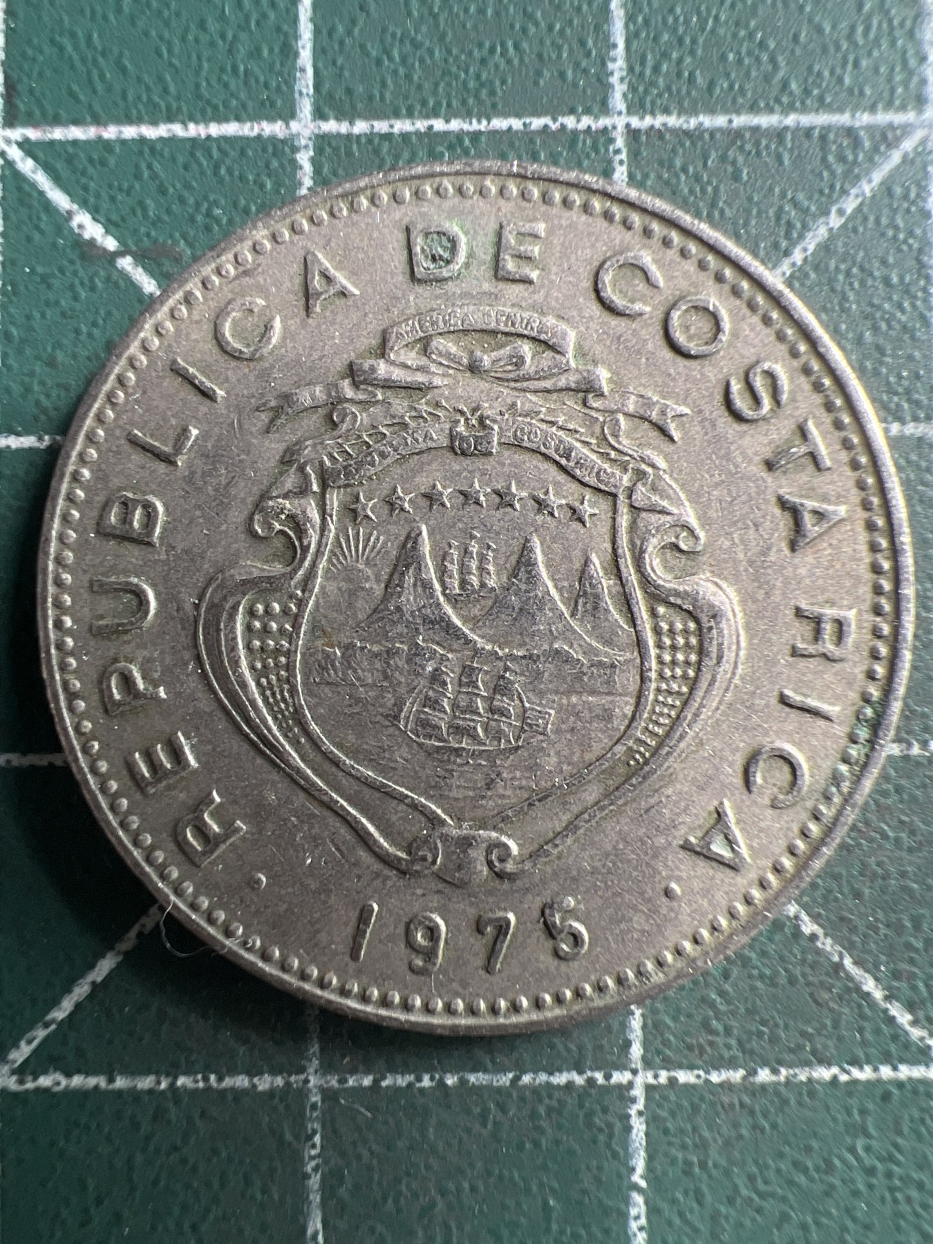 第562期 硬币专场 （无押金，捡漏，全场50包邮，偏远地区除外，接收代拍业务） 哥斯达黎加50分 1975年