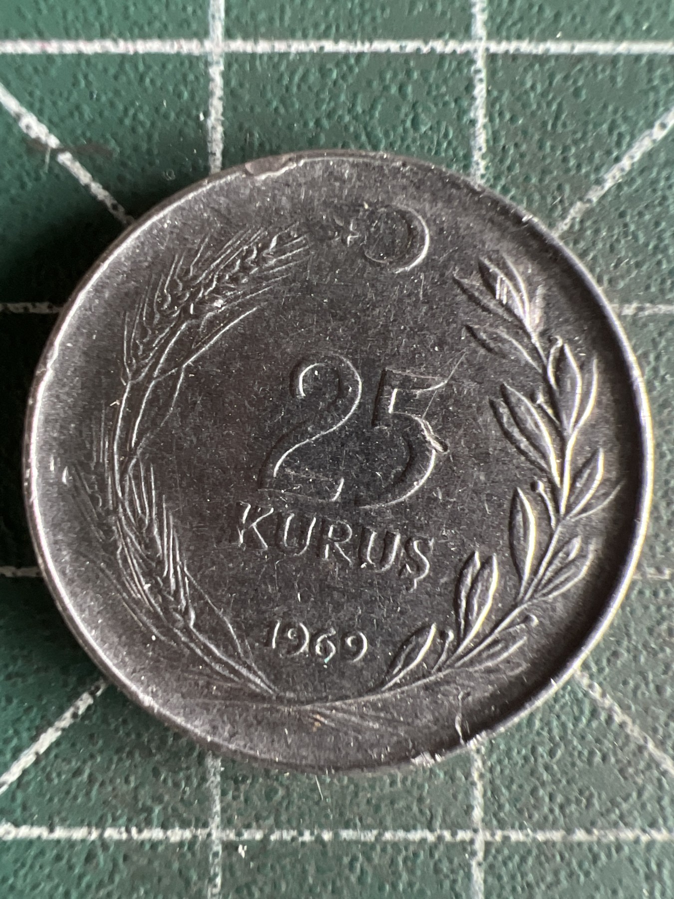 第585期 硬币专场 （无押金，捡漏，全场50包邮，偏远地区除外，接收代拍业务） 土耳其25库鲁