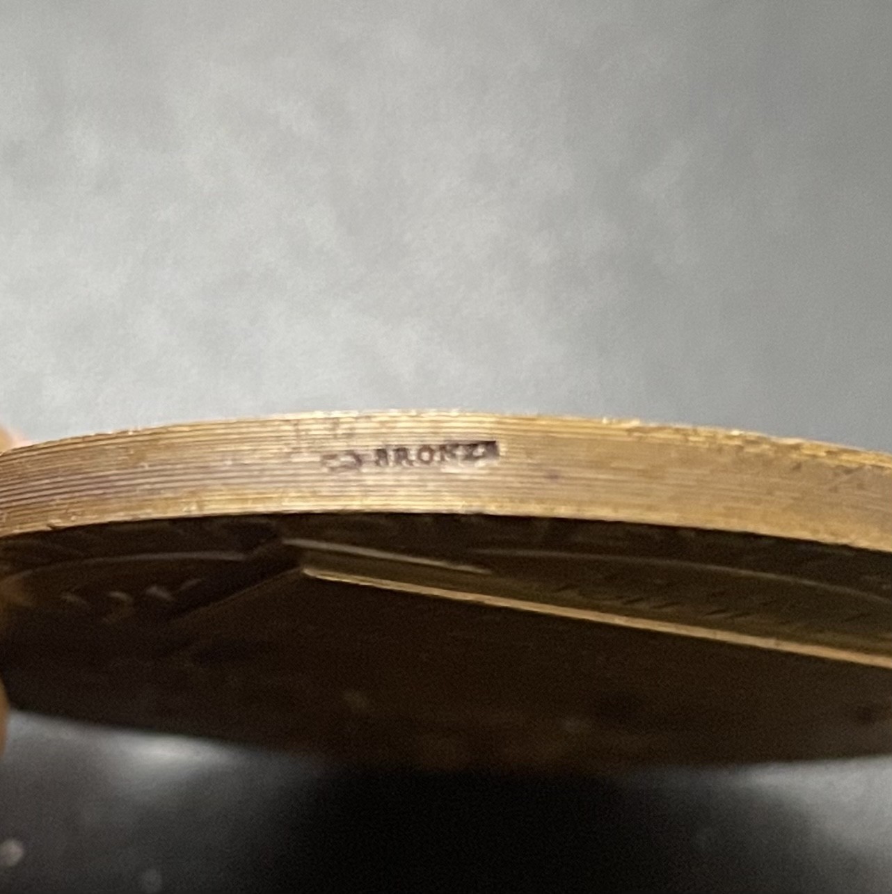 「木头集藏」章牌专场-第39期 Lagrange～法国“播种者”农业竞赛评委铜奖章  直径：50 mm，56 g，边铭：丰饶角 BRONZE 