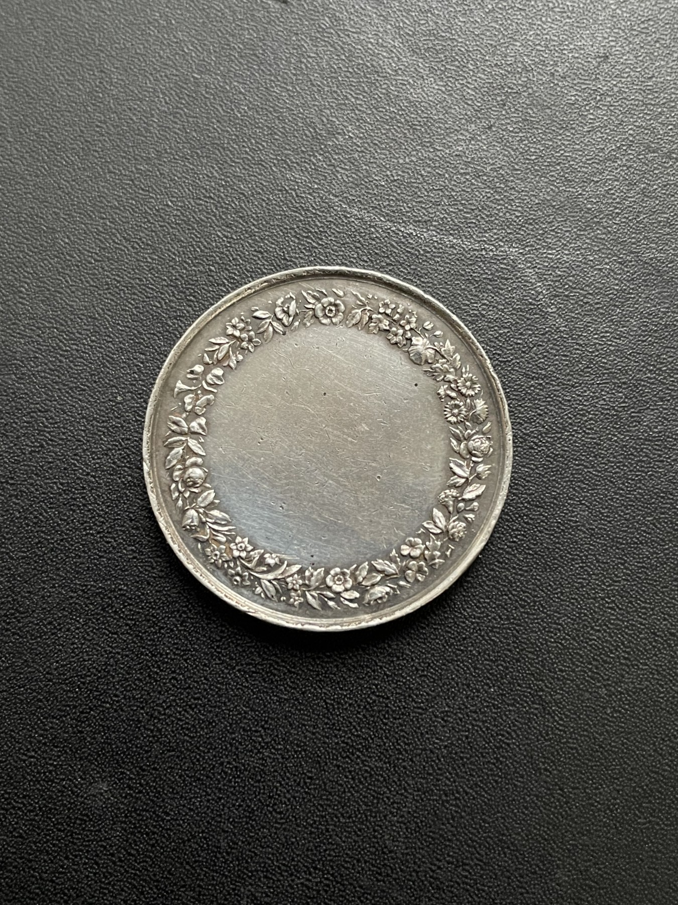 「木头集藏」章牌专场-第39期 法国婚礼银章  直径：27.5mm，9.7g，边铭：蜜蜂 ARGENT