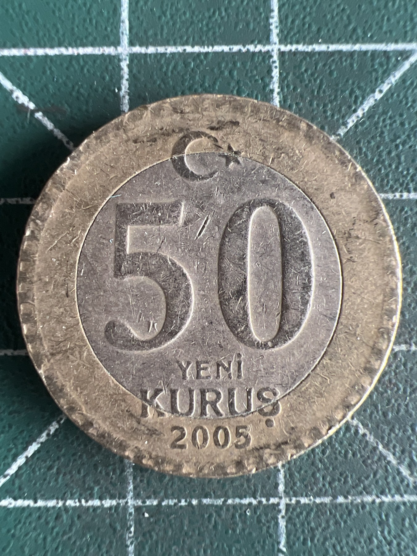 第585期 硬币专场 （无押金，捡漏，全场50包邮，偏远地区除外，接收代拍业务） 土耳其50库鲁