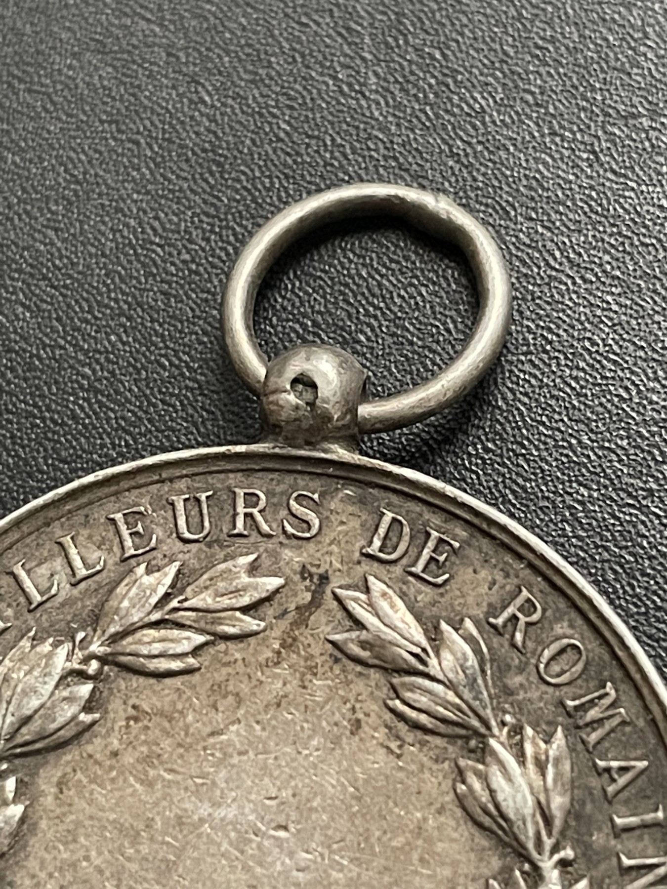 「木头集藏」章牌专场-第39期 Vernon～法国玛丽安娜形象银奖章  直径：34mm，15.7g ，野猪头银标