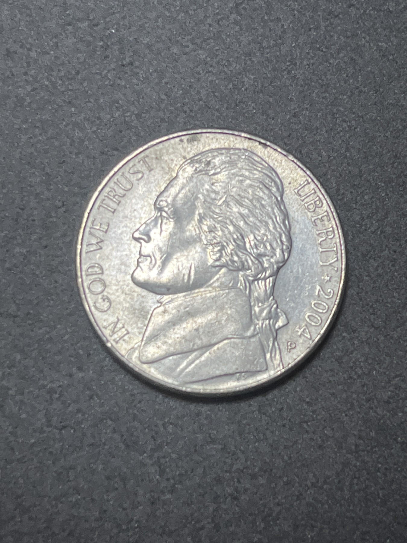 神仙姐姐散币好品专场第二十六期（无佣金满邮自动发出 2004年 美国5美分