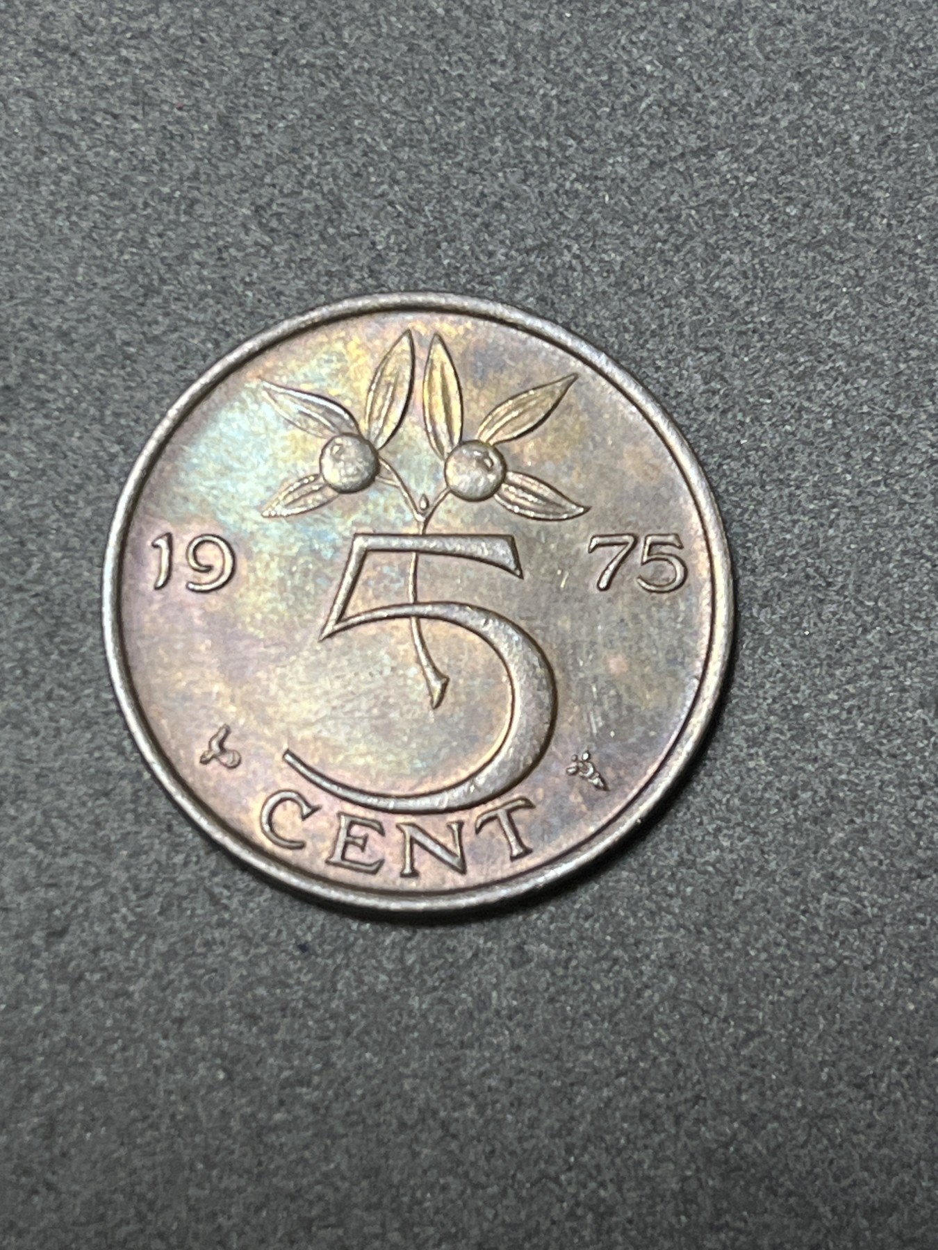 神仙姐姐散币好品专场第二十六期（无佣金满邮自动发出 1975年 荷兰5分