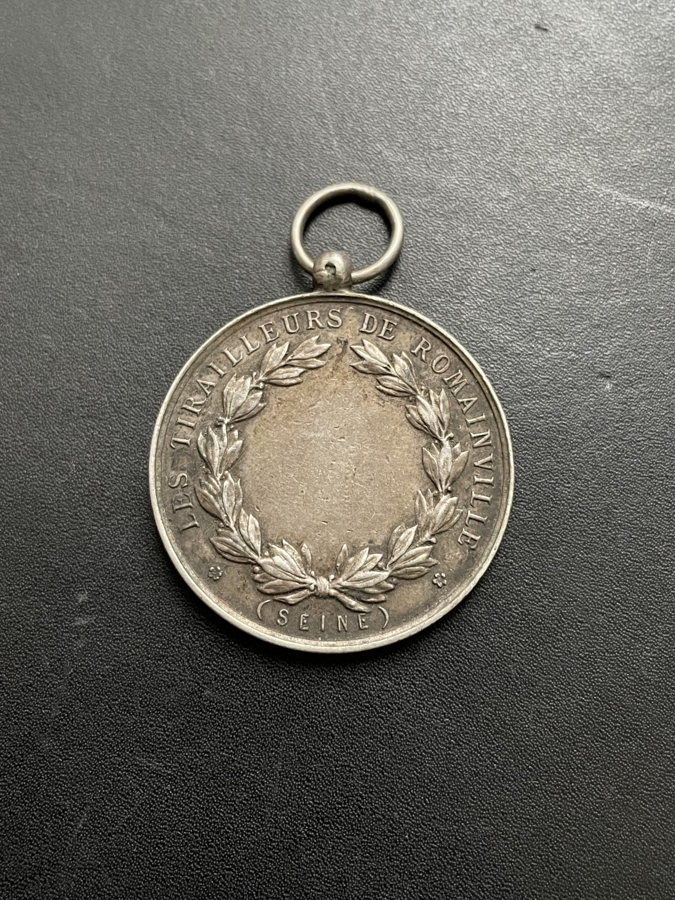 「木头集藏」章牌专场-第39期 Vernon～法国玛丽安娜形象银奖章  直径：34mm，15.7g ，野猪头银标