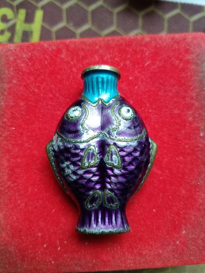 钱币，古钱币，古董杂项 法郎彩鼻烟壶