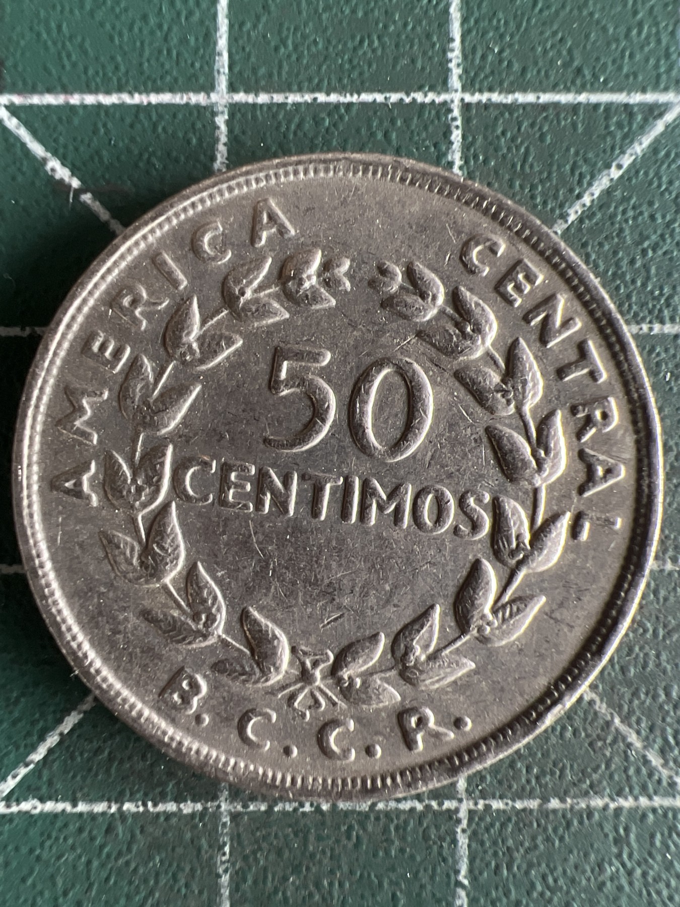 第565期 硬币专场 （无押金，捡漏，全场50包邮，偏远地区除外，接收代拍业务） 哥斯达黎加50分  1970年