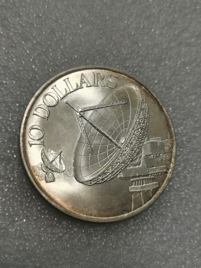 天下钱庄裸币专场 - 新加坡10元银币