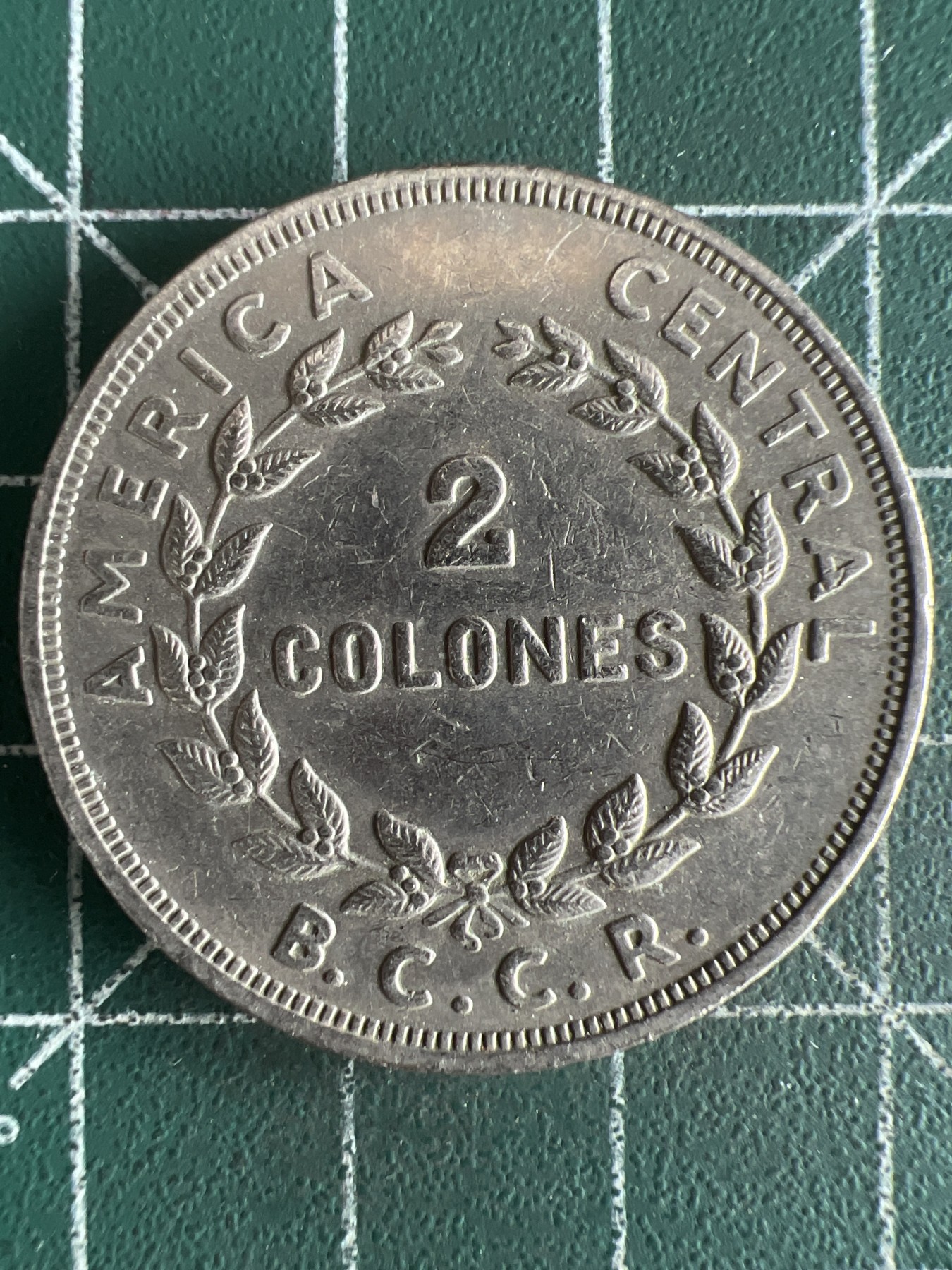 第565期 硬币专场 （无押金，捡漏，全场50包邮，偏远地区除外，接收代拍业务） 哥斯达黎加2克朗  1972年