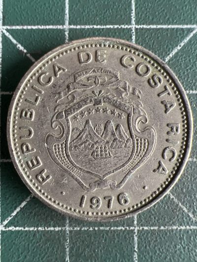 第565期 硬币专场 （无押金，捡漏，全场50包邮，偏远地区除外，接收代拍业务） - 哥斯达黎加50分  1976年