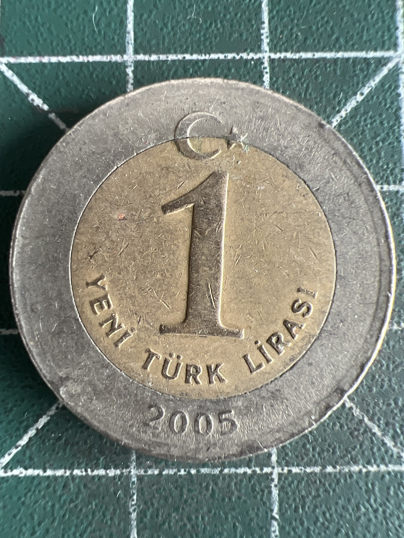 第562期 硬币专场 （无押金，捡漏，全场50包邮，偏远地区除外，接收代拍业务） 土耳其1里拉