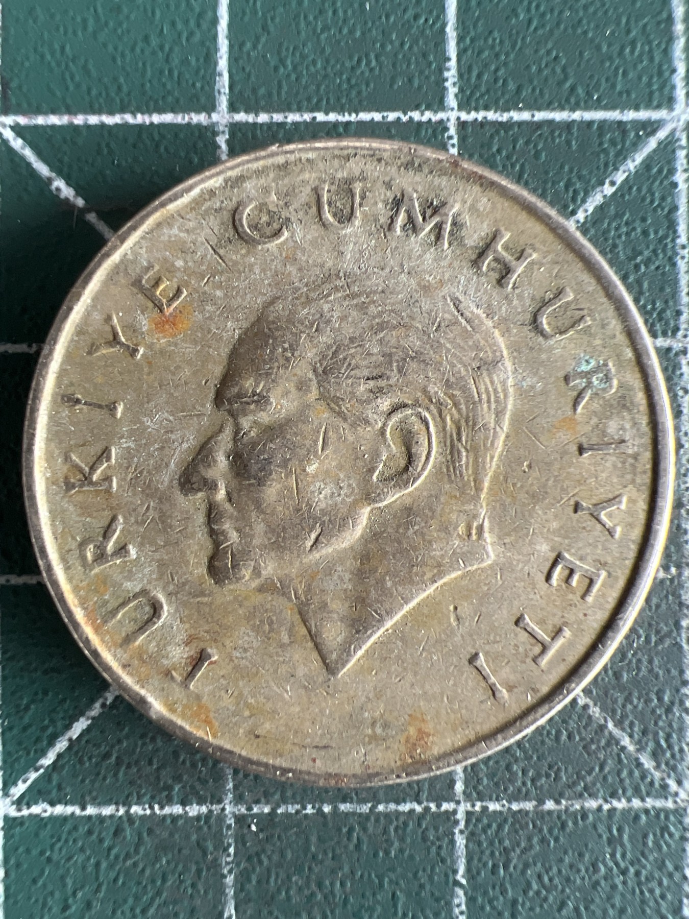 第585期 硬币专场 （无押金，捡漏，全场50包邮，偏远地区除外，接收代拍业务） 土耳其25Bin里拉