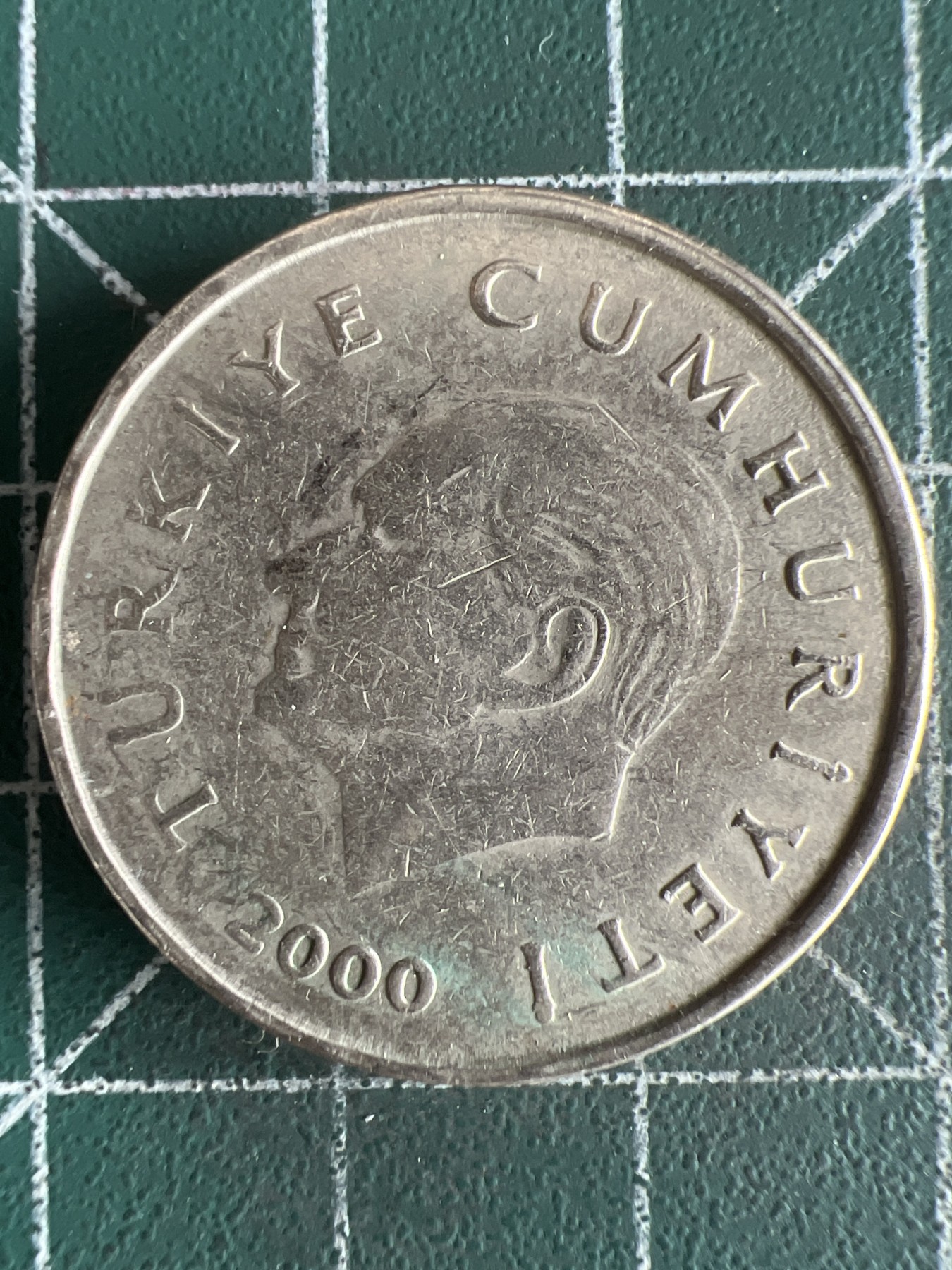 第585期 硬币专场 （无押金，捡漏，全场50包邮，偏远地区除外，接收代拍业务） 土耳其50Bin里拉