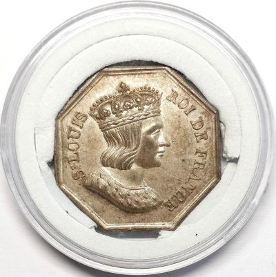 凡希社世界钱币微拍第二百六十五期 - 十九世纪法国圣路易八角银章