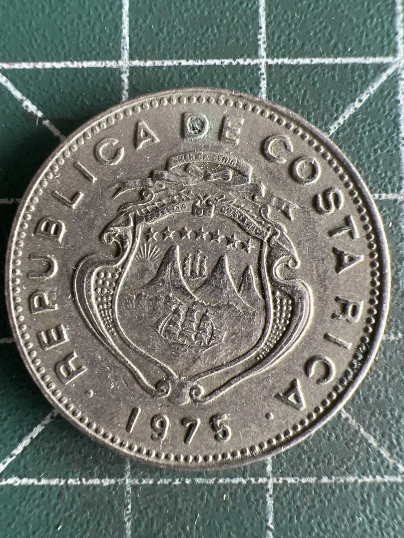 第565期 硬币专场 （无押金，捡漏，全场50包邮，偏远地区除外，接收代拍业务） 哥斯达黎加50分  1975年