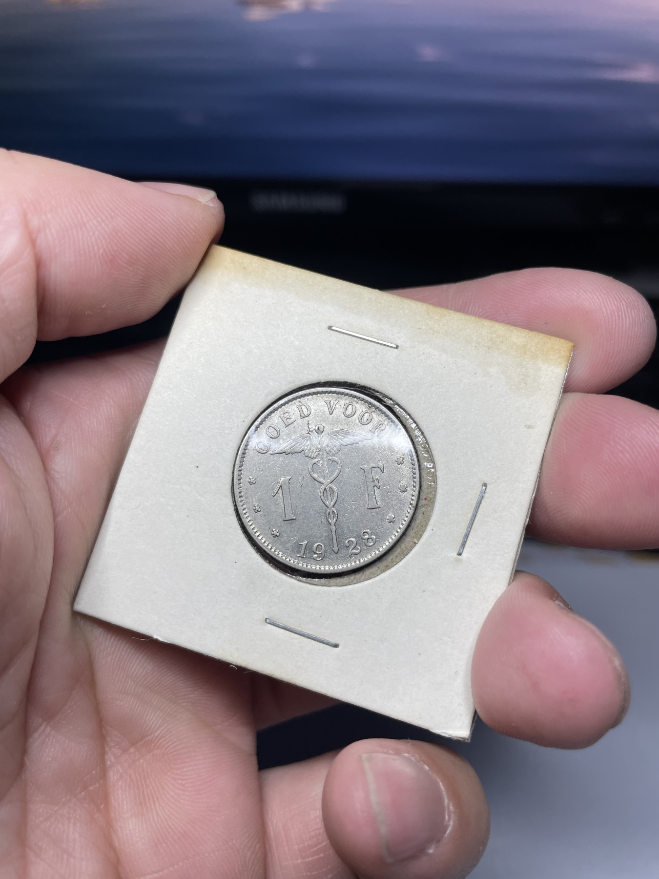 2024年集古藏今外币拍卖第三期-第6场—（总第26拍） 1928年比利时1法郎