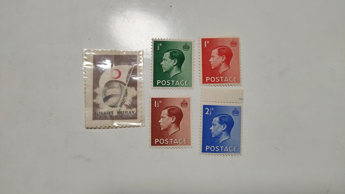 一月邮币社第二十二期拍卖国际邮票专场 较少的英国国王套票