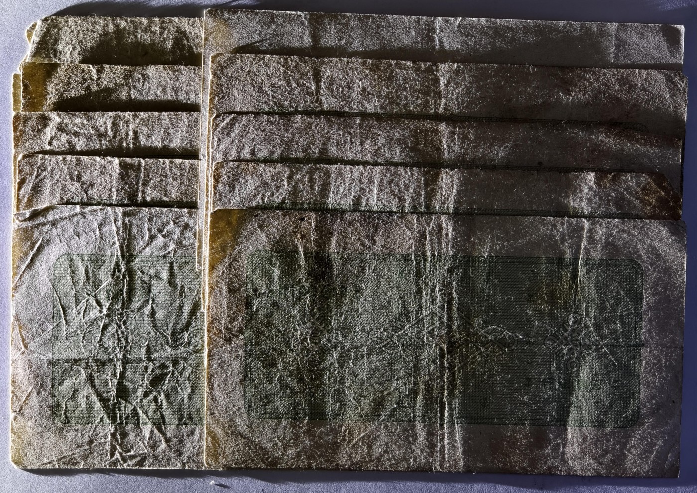 紫瑗钱币——第351期拍卖——纸币场 日本 1946年 A号券 议事堂 10円 10张一组 流通品