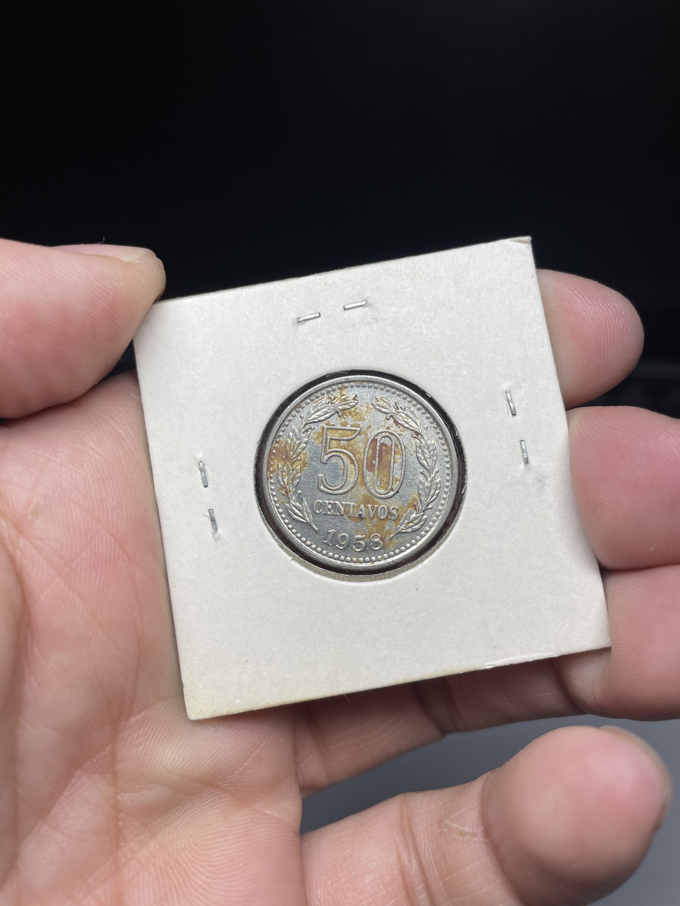 2024年集古藏今外币拍卖第三期-第6场—（总第26拍） 1958年阿根廷50分