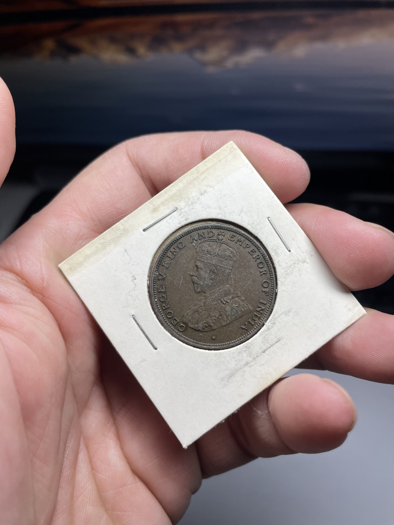 2024年集古藏今外币拍卖第三期-第6场—（总第26拍） 略带底光的1924年香港一仙