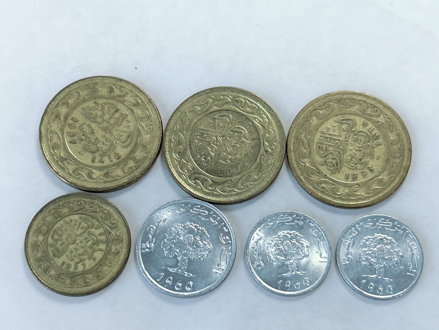 第一海外回流一元起拍收藏 散币专场 第75期 突尼斯