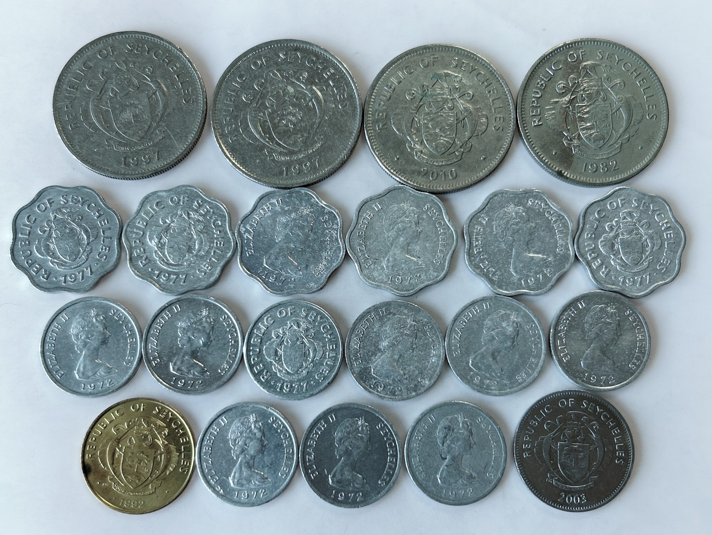 第一海外回流一元起拍收藏 散币专场 第75期 塞舌尔🇸🇨