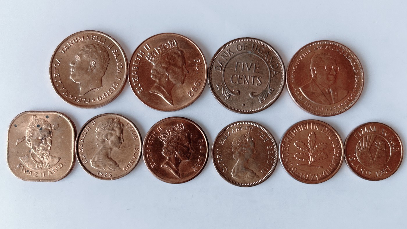 第一海外回流一元起拍收藏 散币专场 第75期 散币一组