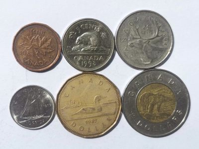 【易洋钱喜】第55场 外国硬币专场 - 加拿大硬币一组