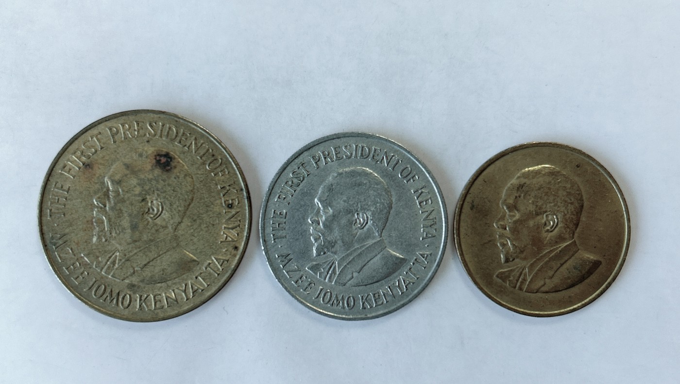 第一海外回流一元起拍收藏 散币专场 第75期 肯尼亚硬币3枚