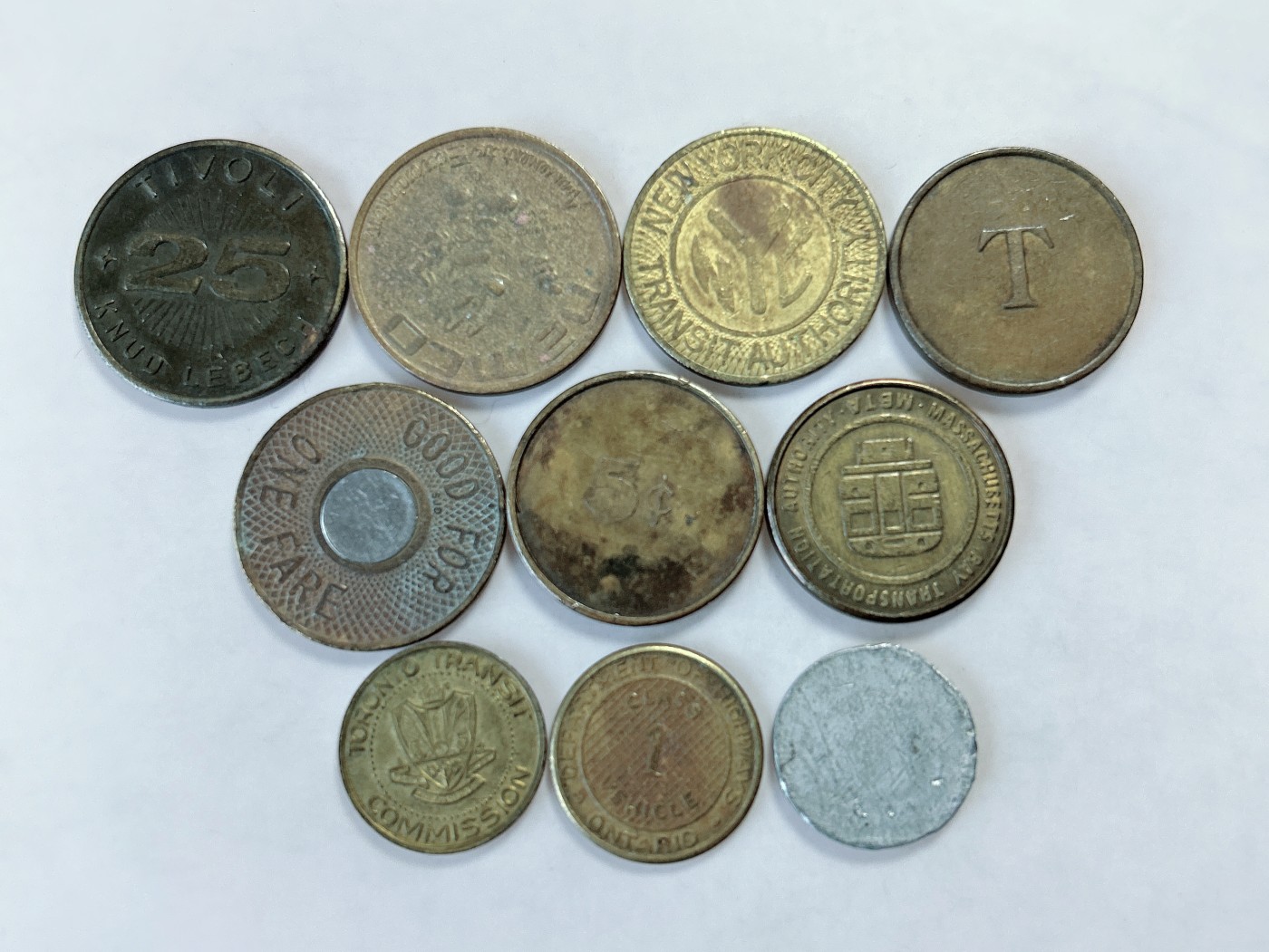 第一海外回流一元起拍收藏 散币专场 第75期 代币、章