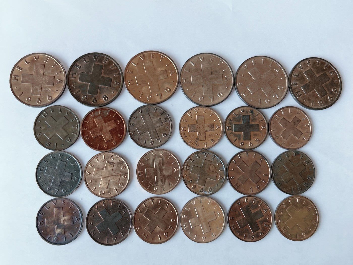 第一海外回流一元起拍收藏 散币专场 第75期 瑞士铜币