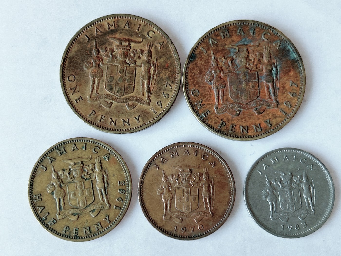 第一海外回流一元起拍收藏 散币专场 第75期 牙买加