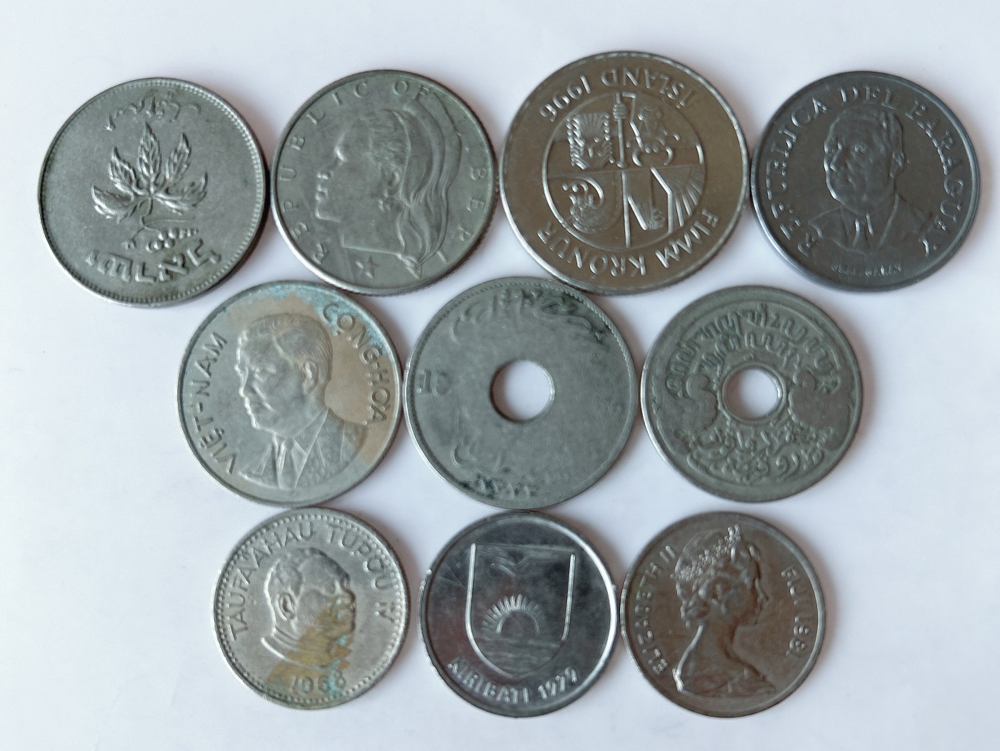 第一海外回流一元起拍收藏 散币专场 第75期 散币10枚