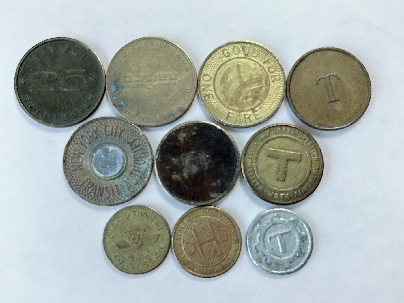 第一海外回流一元起拍收藏 散币专场 第75期 代币、章