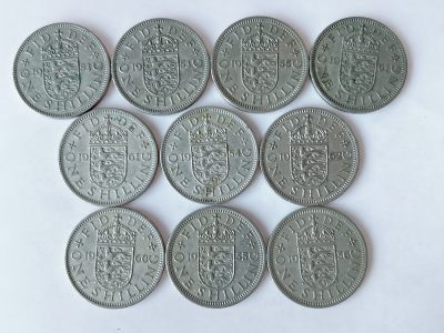 第一海外回流一元起拍收藏 散币专场 第75期 - 英国1先令 三狮版 10枚