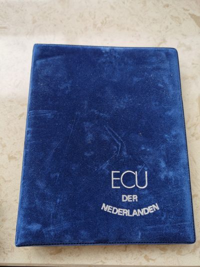 道一币馆币章第四十九场 - 原册带证书 荷兰1995年国家解放50周年埃居纪念币五枚 三银二镍缺金币