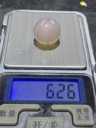 精美亚光高润度冻料蒙料战国红玛瑙雕刻瓜珠一个 精美亚光高润度冻料蒙料战国红玛瑙雕刻瓜珠一个