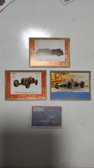 一月邮币社第二十二期拍卖国际邮票专场 - 外国小汽车一组