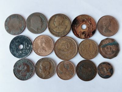第一海外回流一元起拍收藏 散币专场 第75期 - 铜币 15枚