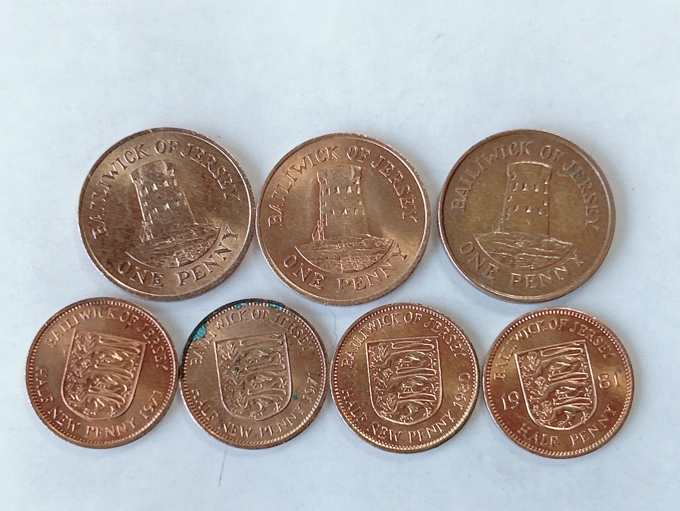 第一海外回流一元起拍收藏 散币专场 第75期 英属泽西岛 伊丽莎白二世