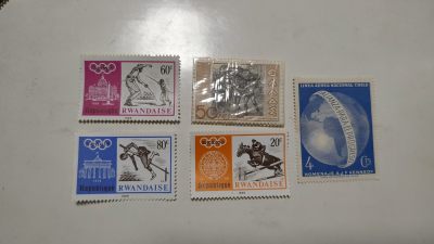 一月邮币社第二十二期拍卖国际邮票专场 - 卢旺达奥运会等新票