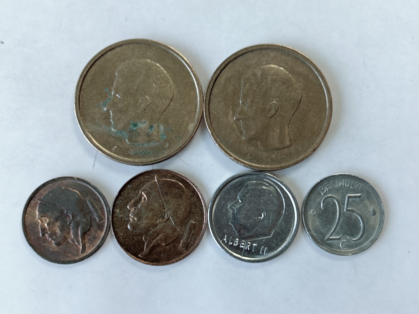 第一海外回流一元起拍收藏 散币专场 第75期 比利时🇧🇪