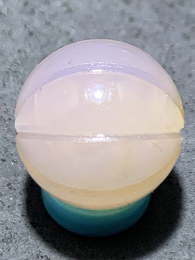 精美亚光高润度冻料蒙料战国红玛瑙雕刻瓜珠一个 精美亚光高润度冻料蒙料战国红玛瑙雕刻瓜珠一个