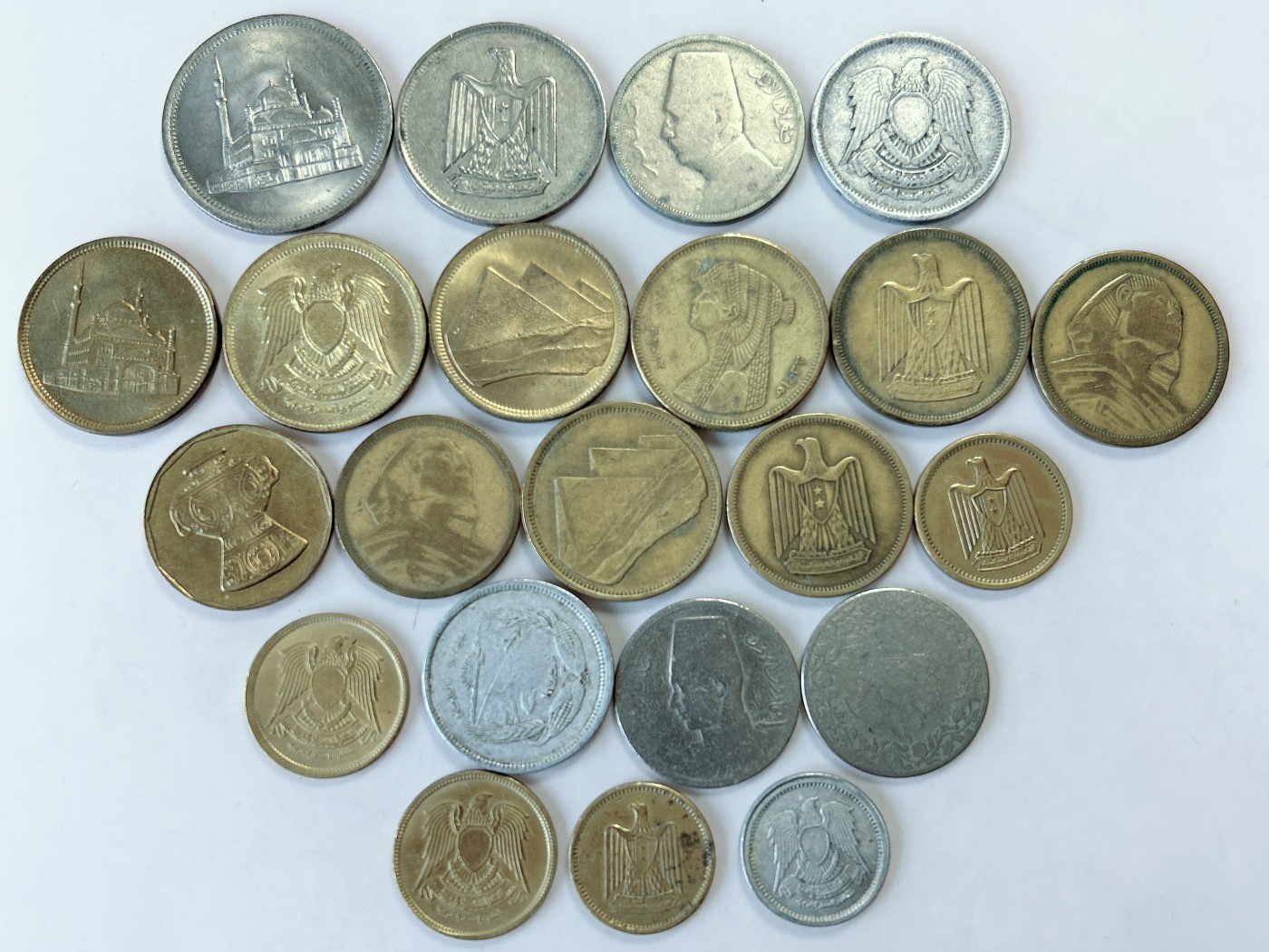 第一海外回流一元起拍收藏 散币专场 第75期 埃及多个版本硬币🇪🇬