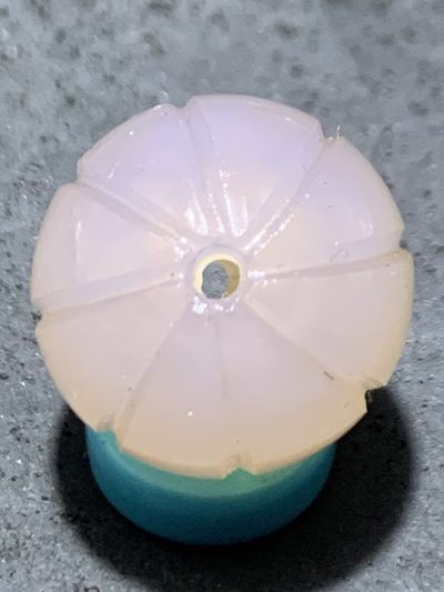 精美亚光高润度冻料蒙料战国红玛瑙雕刻瓜珠一个 - 精美亚光高润度冻料蒙料战国红玛瑙雕刻瓜珠一个