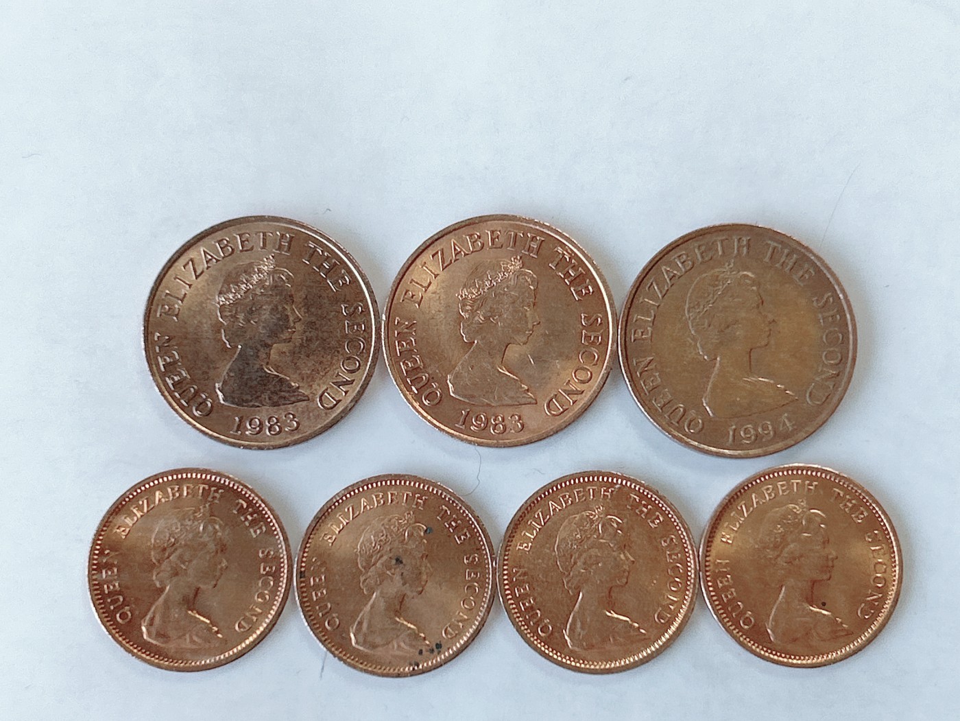 第一海外回流一元起拍收藏 散币专场 第75期 英属泽西岛 伊丽莎白二世