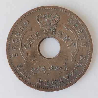 第一海外回流一元起拍收藏 散币专场 第76期 - 英属尼日利亚1959年1便士铜币