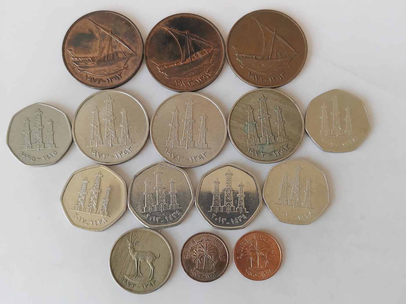 第一海外回流一元起拍收藏 散币专场 第76期 阿联酋🇦🇪